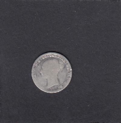 Beschrijving: 3 Pence  VICTORIA